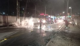 Vendedores protestam contra interdição de estabelecimentos no Terminal Rodoviário