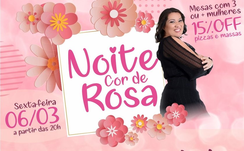 Santorégano homenageia todas as mulheres com a Noite Cor de Rosa