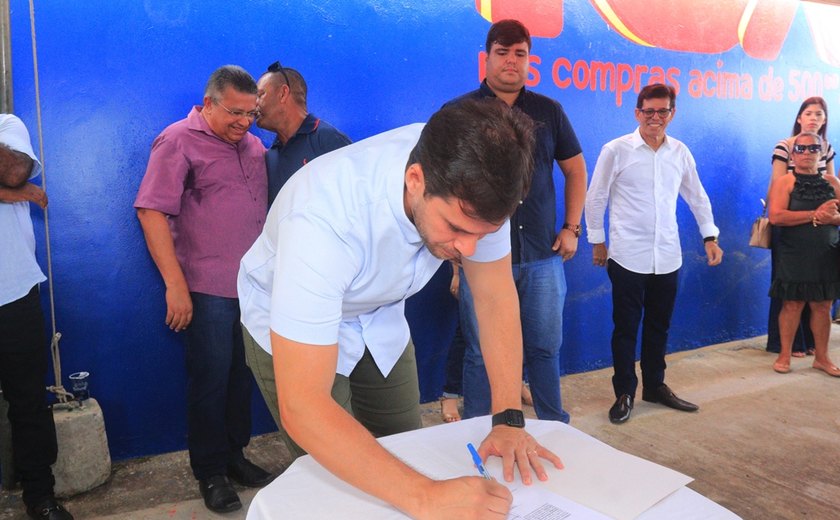 Prefeito Cacau autoriza pavimentação da rua da Auto Mega no loteamento Búzios do Francês