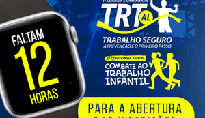 Contagem regressiva para abertura da 6ª edição da Corrida e Caminhada TRT/AL Trabalho Seguro