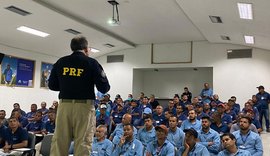 PRF em parceria com a OAB/AL realiza palestra para motoristas da Usina Caeté, em São Miguel dos Campos