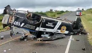Policial civil alagoano morre em grave acidente em rodovia da Bahia
