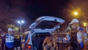 Blitz da Operação Lei Seca realiza duas prisões em flagrante no último final de semana