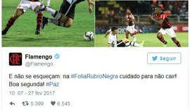 Flamengo ironiza Vasco nas redes sociais; dirigente alfineta o Flu