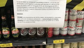 Poder Judiciário indefere pedido para liberação da venda de bebidas alcoólicas