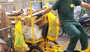 Grupo recolhe 73 toneladas de material reciclável na cidade de Craíbas
