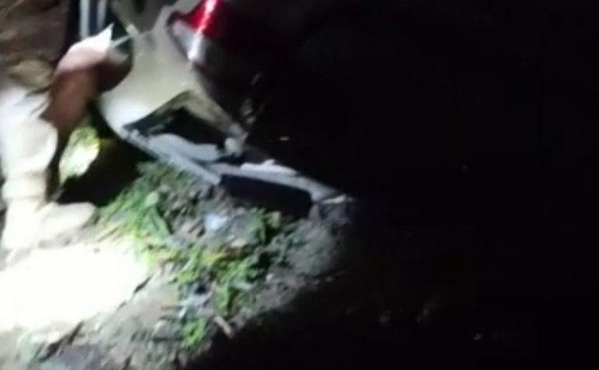 Pai morre e filhos de 7 e 14 anos ficam feridos em acidente de trânsito na entrada do Pilar