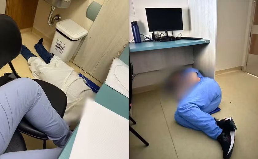 Estudantes de medicina dormem no chão e denunciam plantões exaustivos e abusivos no internato: 'Condições deploráveis'