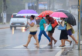 Inmet alerta para avisos de chuvas em 79 municípios alagoanos para o fim de semana