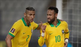Brasil vira contra o Peru na 50ª partida de Tite