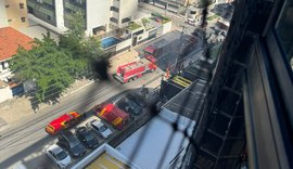 Incêndio atinge apartamento no 8º andar de prédio na Ponta Verde