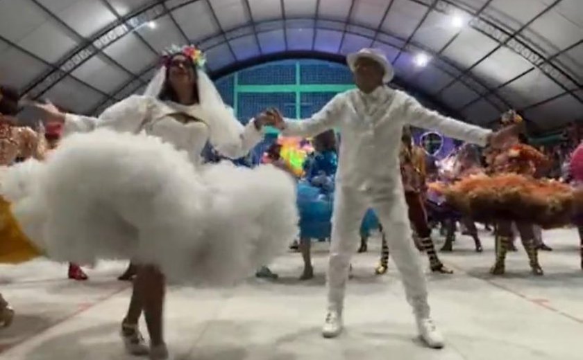 Campeã da etapa Nordeste do Festival de Quadrilhas Juninas da TV Globo faz grande show no Pilar