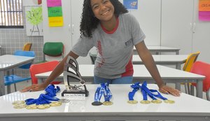 Aluna do Sesi Alagoas entra no Top 5 da natação brasileira