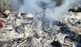 SP: duas pessoas morrem após queda de aeronave em canavial
