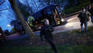 Promotores não veem terrorismo em ataque a ônibus do Borussia Dortmund