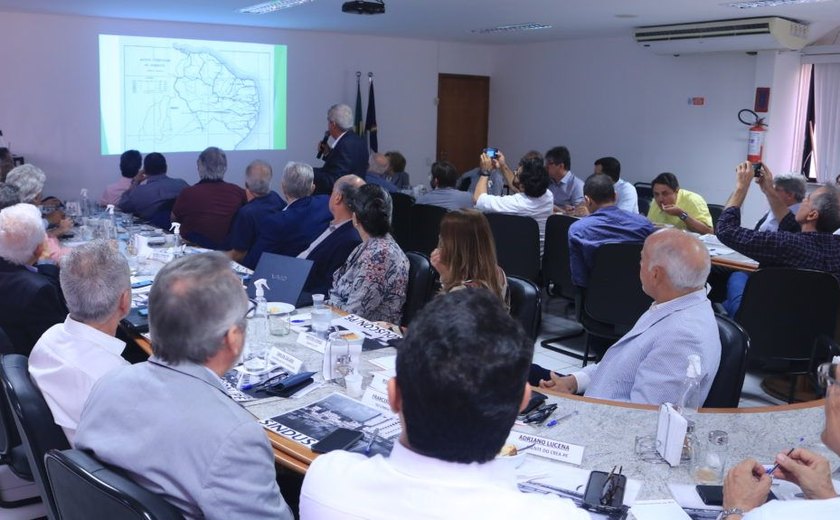 Crea-AL participa de discussão sobre a retomada das obras da ferrovia Transnordestina