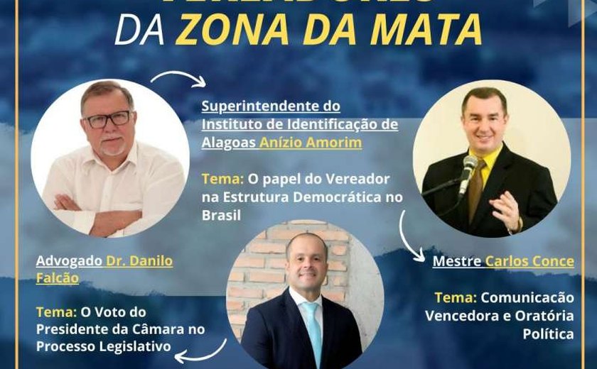 Câmara de Capela recebe I Encontro de Vereadores da Zona da Mata