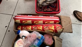 Vigilância Sanitária apreende 300 kg de produtos impróprios para consumo