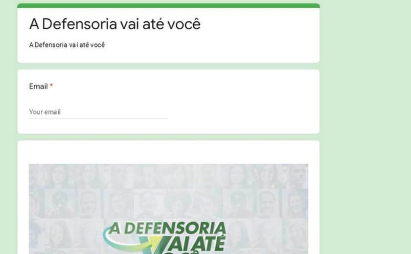 “A Defensoria Vai Até Você” leva serviços da Defensoria Pública aos moradores de Maceió