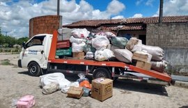 Polícia Militar recupera, em Maceió, veículo e carga roubados em Palmeira dos Índios