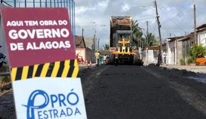 Dantas inaugura obras de reconstrução da Rodovia AL-404 que liga Forene ao Pilar