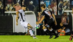 Com São Januário cheio, Vasco fica no 1 a 1 com Ceará