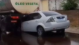 Motorista colide contra caminhão parado e morre em Rio Largo