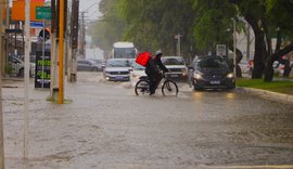 Inmet emite alerta de chuvas para 68 cidades alagoanas