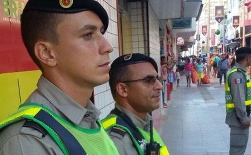 Polícia Militar inicia 'Operação Centro' no comércio de Maceió nesta sexta-feira
