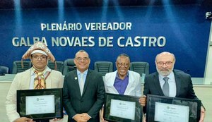 Câmara de Maceió entrega comendas a personalidades com trabalhos relevantes em Maceió