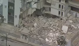 Prédio desaba no Grande Recife dois dias depois de ser interditado pela Defesa Civil