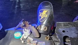 Companhia de Raio da PM é recebida a tiros e prende suspeito com arma de fogo no Cidade Universitária