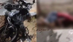 Motociclista é encontrado morto no canteiro central da Fernandes Lima