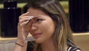 Sarah Poncio chora e diz perdoar traição de marido com atriz global