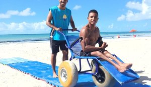 Previsão de chuvas em Maceió: Praia Acessível é adiado