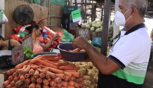 Valor da cenoura aumenta mais de 200% em menos de três meses