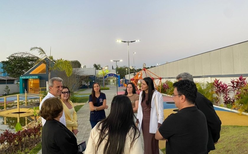 Gestores do Maceió Saúde visitam referência nacional em atendimento a pessoas com TEA