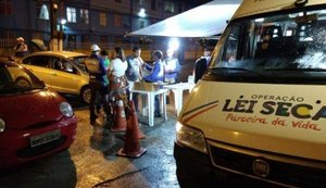 Lei Seca: 7 condutores foram autuados e retirados de circulação