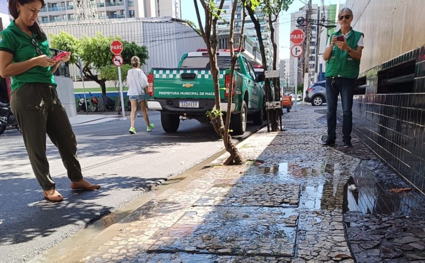 Operação Línguas Sujas flagra diversos vazamentos de esgoto em três bairros