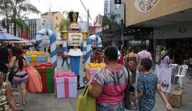 Centro de Maceió lotado às vesperas do Natal