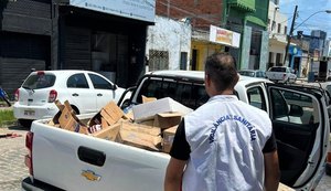 Distribuidora na Levada tem apreendidos 300 kg em alimentos e bebidas estragados