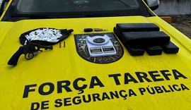 Homem de 36 anos é preso em São Sebastião com 4 kg de maconha e revólver