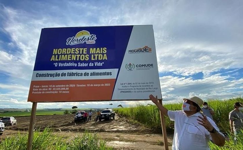 Rio Largo anuncia instalação de grande empresa no município