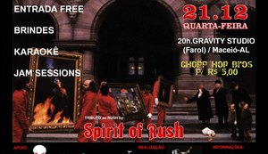 Festa do Rush Day será nesta quarta-feira, 21 em Maceió com muito rock