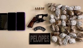 Suspeito de tráfico atira em policiais e morre ao ser baleado em Joaquim Gomes