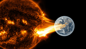Tempestade solar intensa pode afetar redes elétricas e GPS