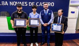 Câmara entrega comenda ao radialista França Moura e seu filho Alisson Moura (in memorian)