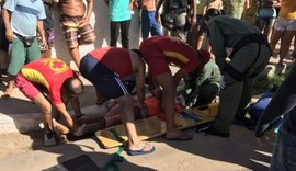 Motociclista sofre grave acidente, é socorrido, mas morre no HGE