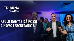 Paulo Dantas empossa novos secretários de Estado no Palácio República dos Palmares