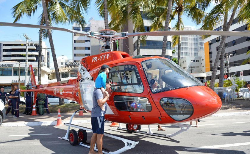 Projeto Conheça o Samu é cancelado devido à previsão de fortes chuvas para Maceió neste domingo (21)